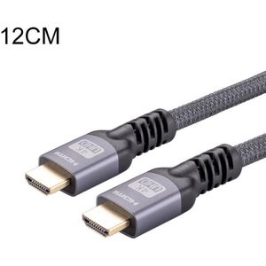 HDMI 2.0 Mannelijk naar HDMI 2.0 Mannelijke 4K ultra-HD gevlochten adapterkabel  kabellengte: 12m