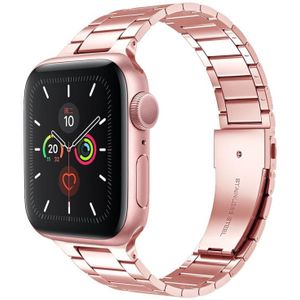 Kleine taille roestvrijstalen horlogeband voor Apple Watch Series 7 41 mm / 6 & SE & 5 & 4 40mm / 3 & 2 & 1 38 mm