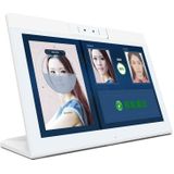 HSD1411T Touch Screen All in One PC with Holder  14 inch  2GB+16GB  Android 8.1 RK3288 Cortex A17 Quad Core Up to 1.8GHz  Support Bluetooth & WiFi & RJ45 & TF Card(32GB Max) & HDMI(White)