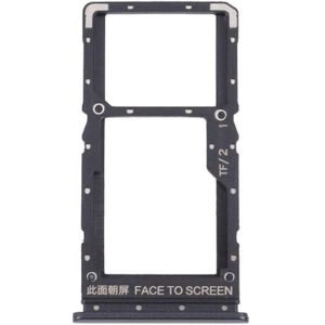 SIM Card Tray + SIM Card Tray / Micro SD Card Tray for Xiaomi Redmi Note 10 5G / Poco M3 Pro 5G M2103K19G M2103K19C M2103K19PG M2103K19PI (Black)