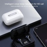 Lenovo LP3 Bluetooth 5.0 TWS Wireless Earphone with Charging Box & LED Display(White)