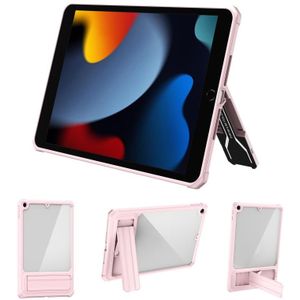 Transparante acryl -pc TPU -tablethoes met houder voor iPad 10.2 2019 /2020 /2021
