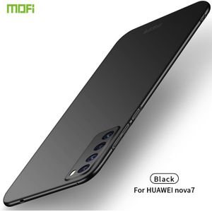 For Huawei Nova 7 MOFI Frosted PC Ultra-thin Hard C(Black)
