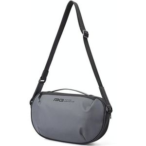 BANGE BG-7308 Men One-Shoulder Messenger Bag Fashion Casual Sports Chest Bag(Gray)