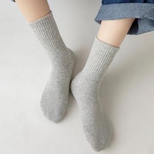 Kinderen katoen effen kleur zonder been midden kuit ademende zweetabsorberende sokken  voetlengte: 13-16cm