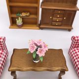 1:12 Mini Doll House poppenhuis meubels Pocket decoratie regelen bloemen Lily (roze)