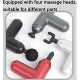 J12A Mini Vibrerende Massage Touch Screen Fascia Gun (Rood)