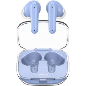 USAMS BE16 Ice Tray-serie transparante TWS in-ear draadloze Bluetooth-koptelefoon