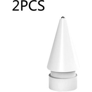 2 stks 2.0 gemodificeerde ronde pen tip stylus naald tip voor Apple Potlood 1/2