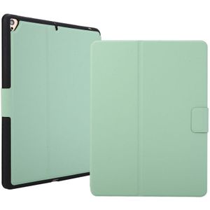 Voor iPad 10.2 / Air 2019 / Pro 10.5 Elektrisch geperste textuur Horizontale Flip Lederen Behuizing met Houder & Pen Slot(Mint Green)