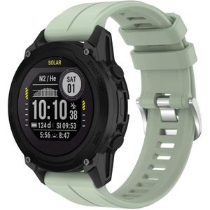 Voor Garmin Descent G1 22 mm vaste kleur siliconen horlogeband