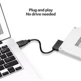 Professional USB 3.0 to 7+6Pin Slimline SATA Cable Adapter Indicator