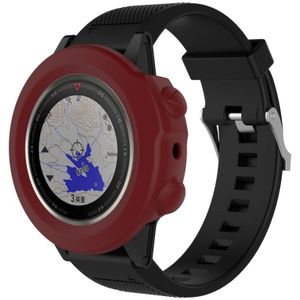Smart Watch Silicone Protective Case  Host not Included for Garmin Fenix 5X(Dark Red)
