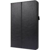 For Samsung Galaxy Tab S7 T870 2-Folding Business Horizontal Flip PU Leather Case with Card Slots & Holder(Black)