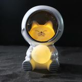 W1153 Resin Planet Night Light Home Decorations  Style: Kitten Astronaut