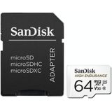 SanDisk U3 Driving Recorder Monitors High-Speed SD Card Mobile Phone TF Card Memory Card  Capacity: 64GB