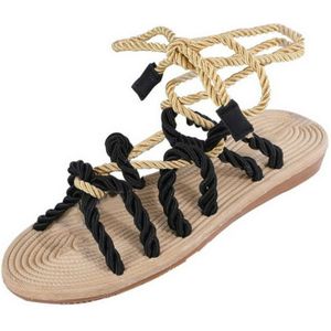 Schoenen met touwtjes om enkel sales