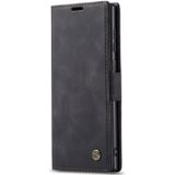 For Samsung Galaxy Note20 Ultra CaseMe Multifunctional Horizontal Flip Leather Case  with Card Slot & Holder & Wallet(Black)