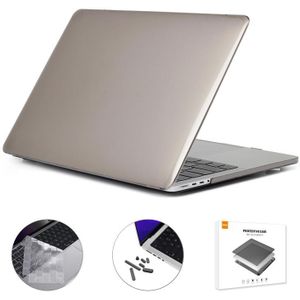 Enkay Hat-Prince 3 in 1 Crystal Laptop Beschermhoes + TPU Keyboard Film + Anti-Dust Pluggen Set voor MacBook Pro 16.2 Inch A2485 2021  Versie: US Versie