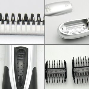 Battery Power Supplied Electric Hair Shaver For Children Man Haircut Machine(Silver)