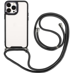 Electroplating Hawkeye -telefoonhoesje met lanyard voor iPhone 13 Pro