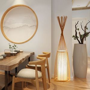 Creative Chinese Bamboo Floor Lamp  Size:300 x 910 mm(Primary Color)