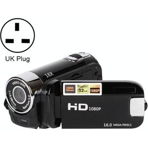 16x digitale zoom HD 16 miljoen pixel Home Travel DV-camera  Britse plug