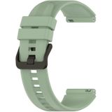 For Huawei Watch GT2 46MM 22mm Vertical Silicone Watch band(Ice Lake Green)