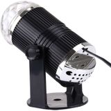 3W Mini Rotating Magic Ball LED Stage Light  US/EU Plug