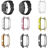 For Amazfit GTS 3 Shockproof TPU Plating Watch Case(Pink)