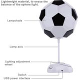 DIY Voetbal Lamp  USB handgemaakte bedel nachtlampje / Desk Lamp kleurrijke bed Lamp(White)