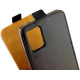 For Samsung Galaxy A71(5G) Business Style Vertical Flip TPU Leather Case  with Card Slot(Black)