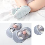 2 Pairs Baby Floor Socks Hollow Flower Spot Glue Non-Slip Children Socks  Toyan Socks: S 0-1 Years Old(Light Blue)