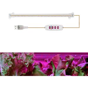 LED-installatie Groeilamp Tijd Ingemaakte Plant Intelligente Afstandsbedieningskast Licht  Stijl: 30cm één hoofd (rood blauw)