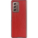 For Samsung Galaxy Z Fold2 5G Litchi Texture Shockproof Protective Case(Red)
