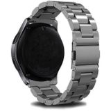 Voor Huawei Horloge GT 3 42mm / Watch GT 2 42mm Three Bead Roestvrijstalen riem