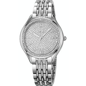 SKMEI 2030 dames quartz horloge waterdicht diamant fijne stalen band polshorloge