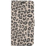 Leopard Texture PU + TPU Horizontal Flip Leather Case for Galaxy S10  with Holder & Card Slots & Wallet (Brown)