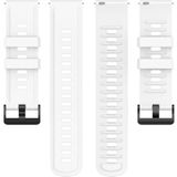 For Amazfit GTR Silicone Smart Watch Replacement Strap Wristband  Size:20mm(White)