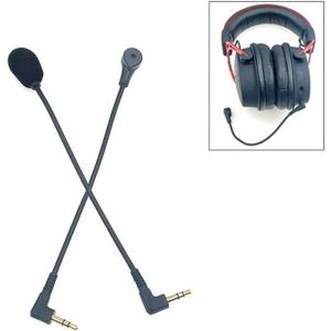 ZJ033MR-03 19cm Stereo 3.5mm Angle Head Plug Gaming Headset Sound Card Live Microphone