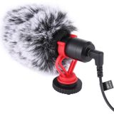 PULUZ Professional Interview Condenser Video Shotgun Microphone with 3.5mm Audio Cable for DSLR & DV Camcorder