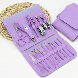 16 in 1 Purple Convenience Tools Snijden nagels