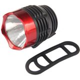 Cycling Q5 LED 3 Modes Front Light Headlamp Headlight Torch Waterproof for Mountain Road Bike(Black Red)
