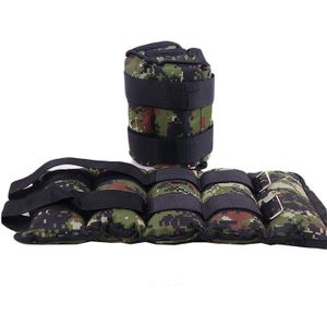 A Pair of Selling Fitness Loading Equipment Ankle Weights Gaiter Sandbags  Adjustable Invisible Running Sports Sandbags  Weight: 6kg