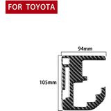 Carbon Fiber Car Gear Indicator Decorative Sticker for Toyota Tundra 2014-2018  Left Right Driving Universal