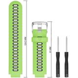 Smart Watch Silicone Wrist Strap Watchband for Garmin Forerunner 735XT(Green)