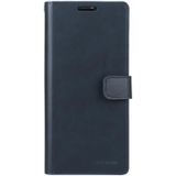 For Samsung Galaxy S21+ 5G GOOSPERY Mansoor Series Crazy Horse Texture Horizontal Flip Leather Case With Bracket & Card Slot & Wallet (Navy Blue)