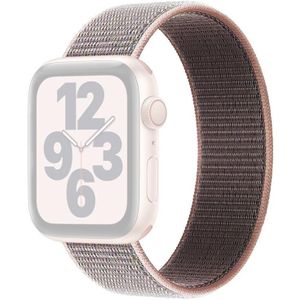 Enkele lap nylon vervangende horlogeband  maat: M 145mm voor Apple Watch Series 6 & SE & 5 & 4 40mm / 3 & 2 & 1 38mm