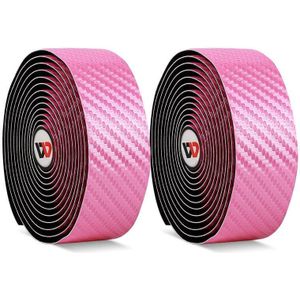 WEST BIKING Bicycle Breathable Non-Slip Handlebar Strap(Pink)