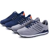 Heren outdoor casual sportschoenen lichtgewicht comfortabele lederen hardloopsneakers  maat: 43